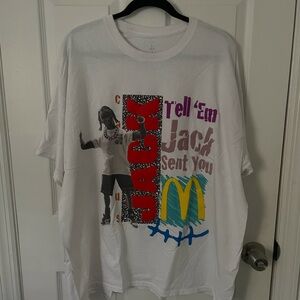 Travis Scott x McDonald's shirt